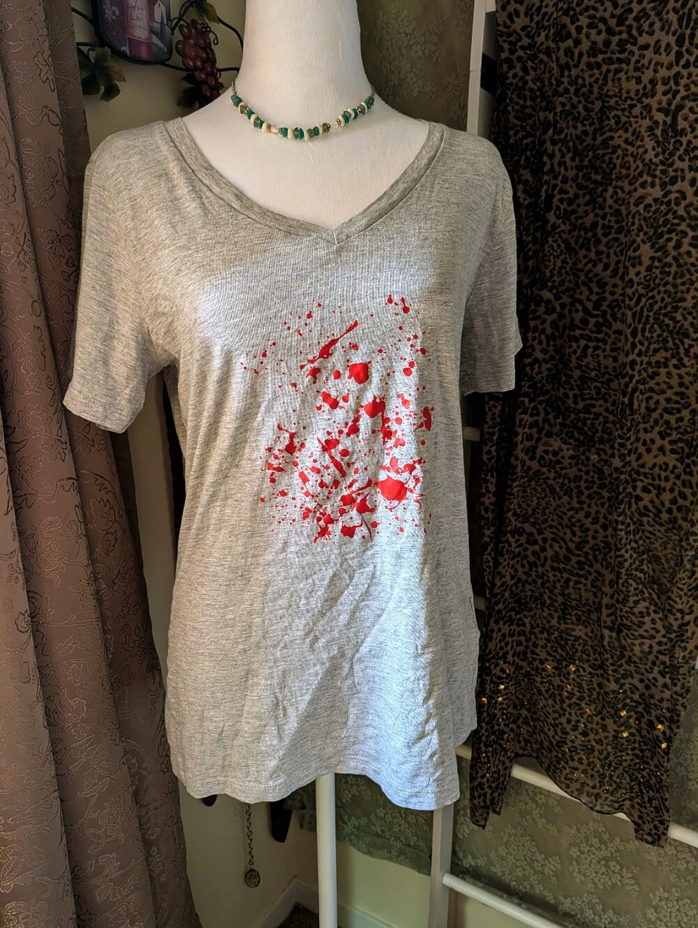 Bloody Graphic T-Shirt Y2K